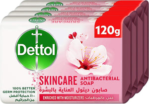 Dettol SOAP SKINCARE 120GM 3 plus 1 RTL