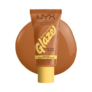 Nyx skin tint buttermelt glaze praline butta with spf 30