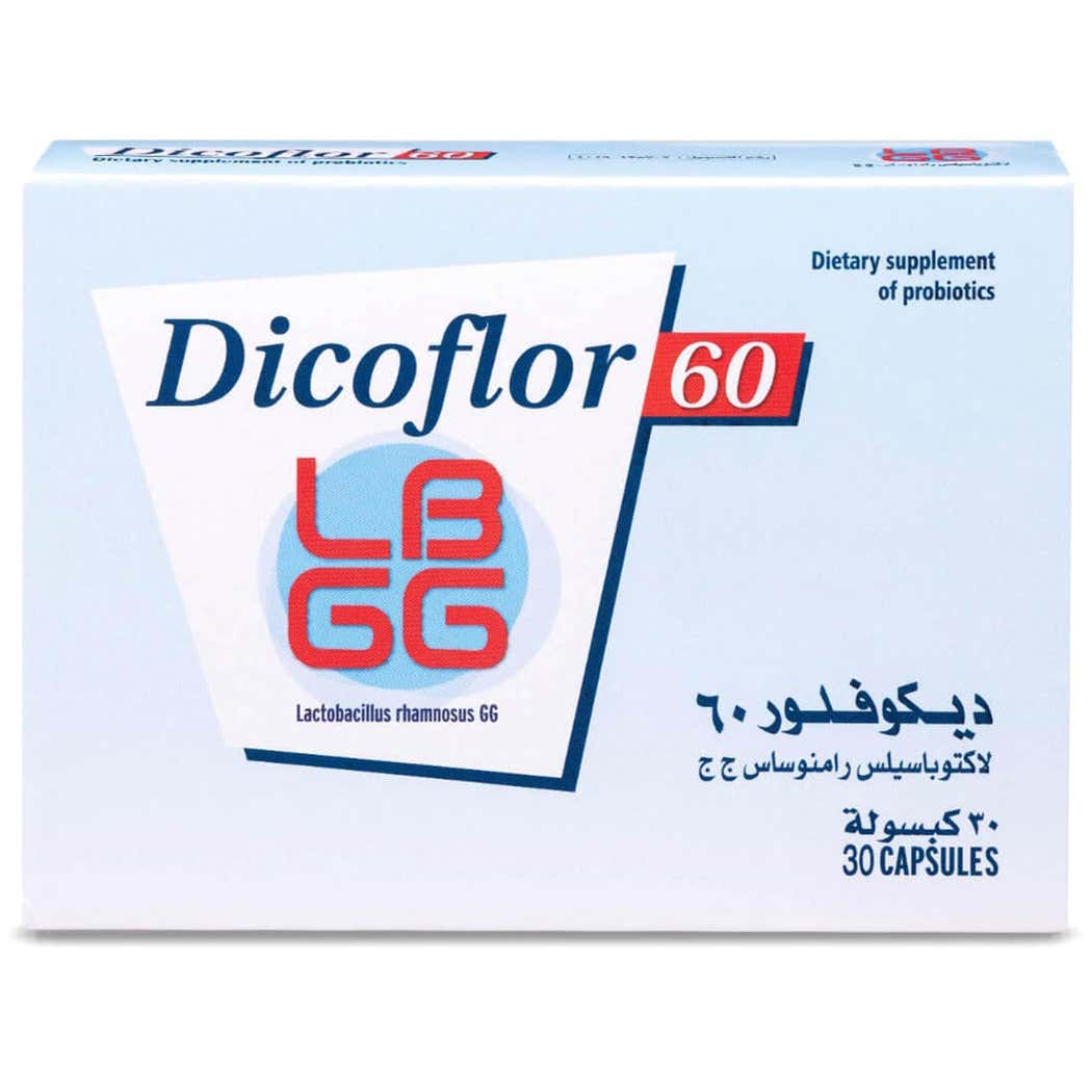 Dicoflor 60 Probiotics – Digestive Support & Gut Health, 10 Capsules