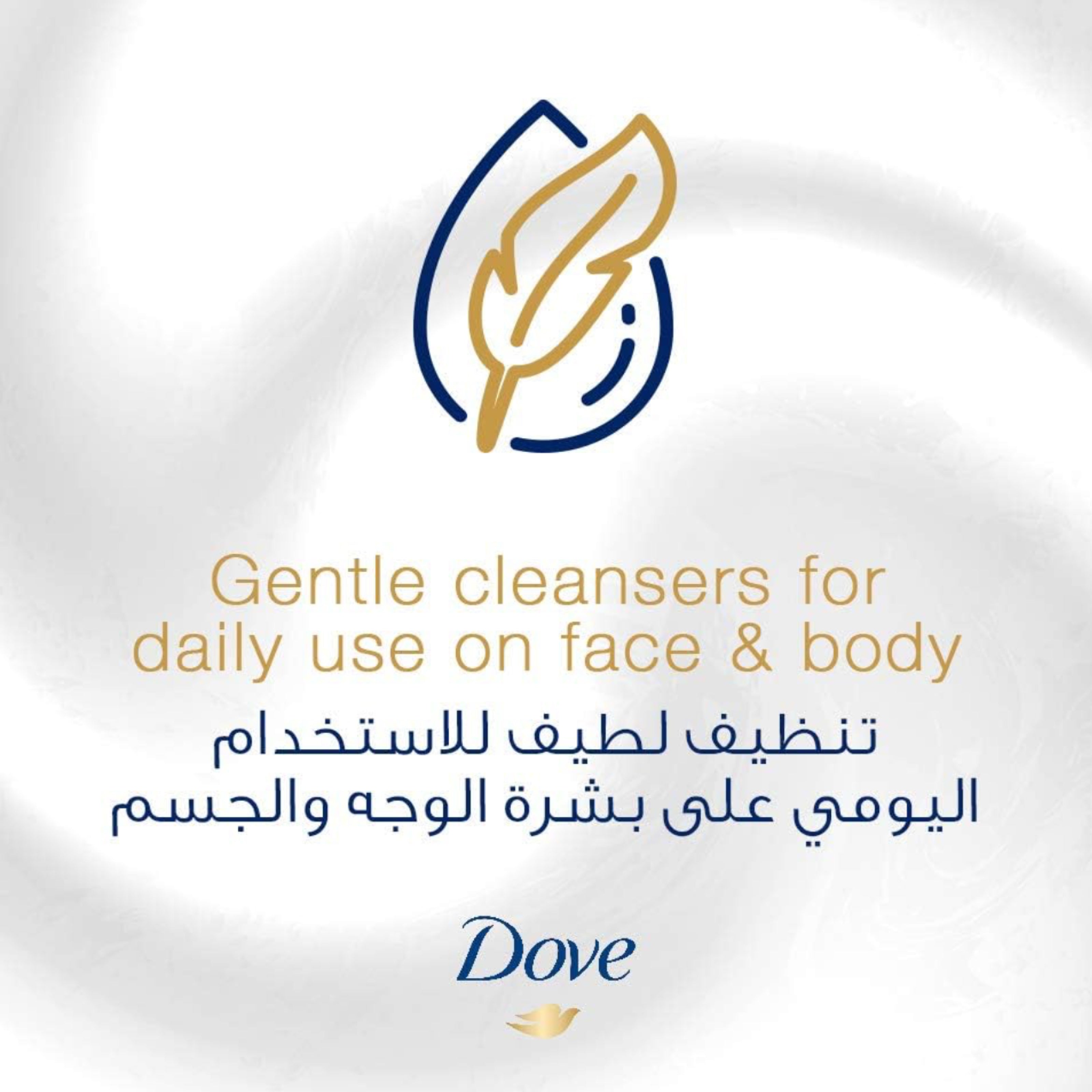 Dove Beauty Cream Bar Soap  – Moisturizing Blue Bar for Soft, Hydrated Skin 160g