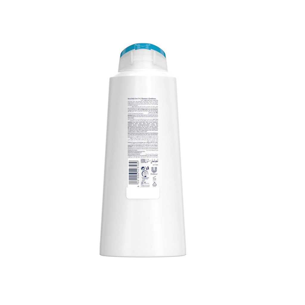 Dove Daily Care 2-in-1 Shampoo & Conditioner 590ml