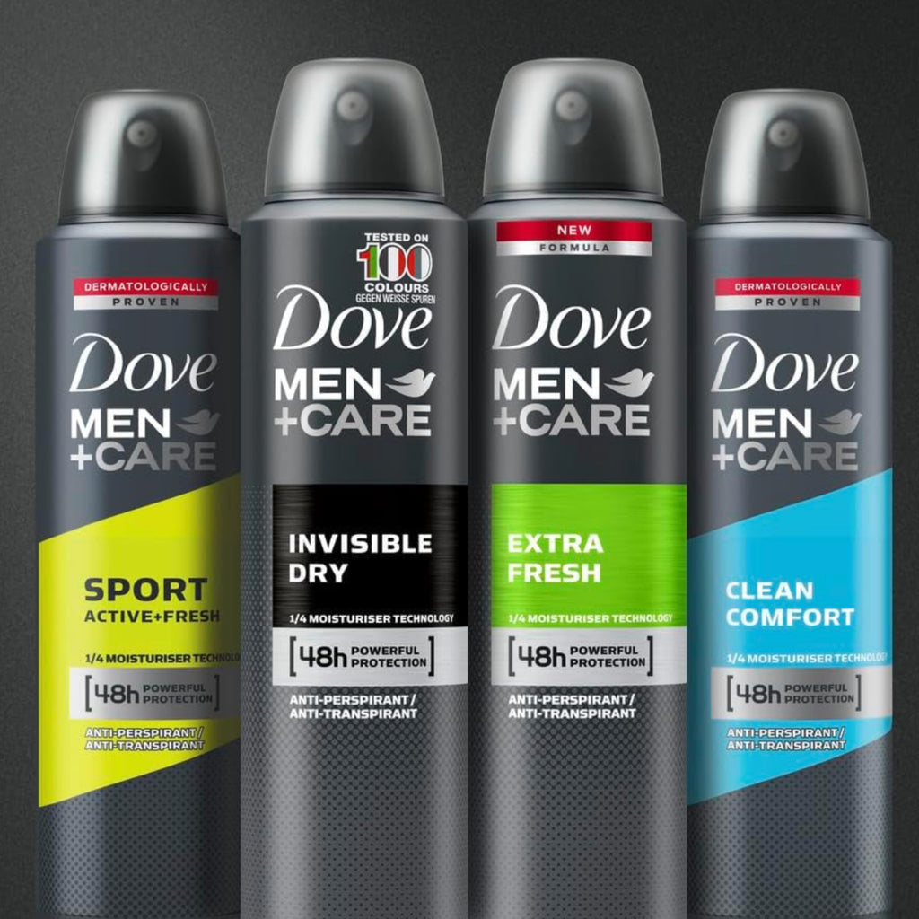 Dove Men+Care Clean Comfort – مزيل عرق سبراي 150 مل