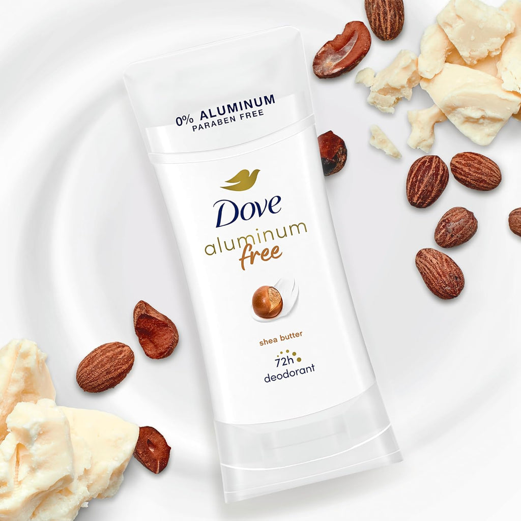 Dove مزيل عرق خالٍ من الألومنيوم بزبدة Shea 74 جم