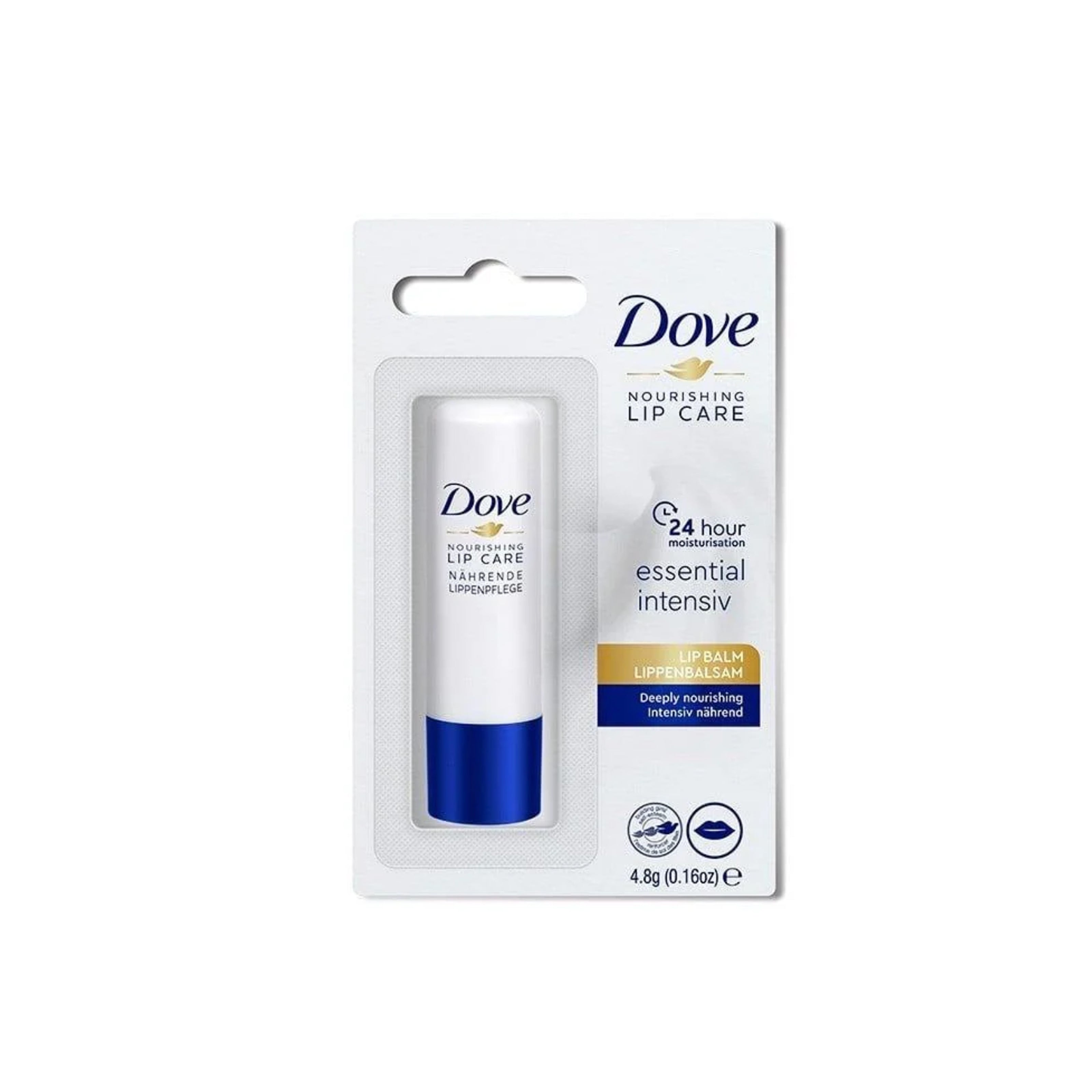 Dove Deeply Nourishing Lip Balm – Long-Lasting Moisture & Softness 4.8g