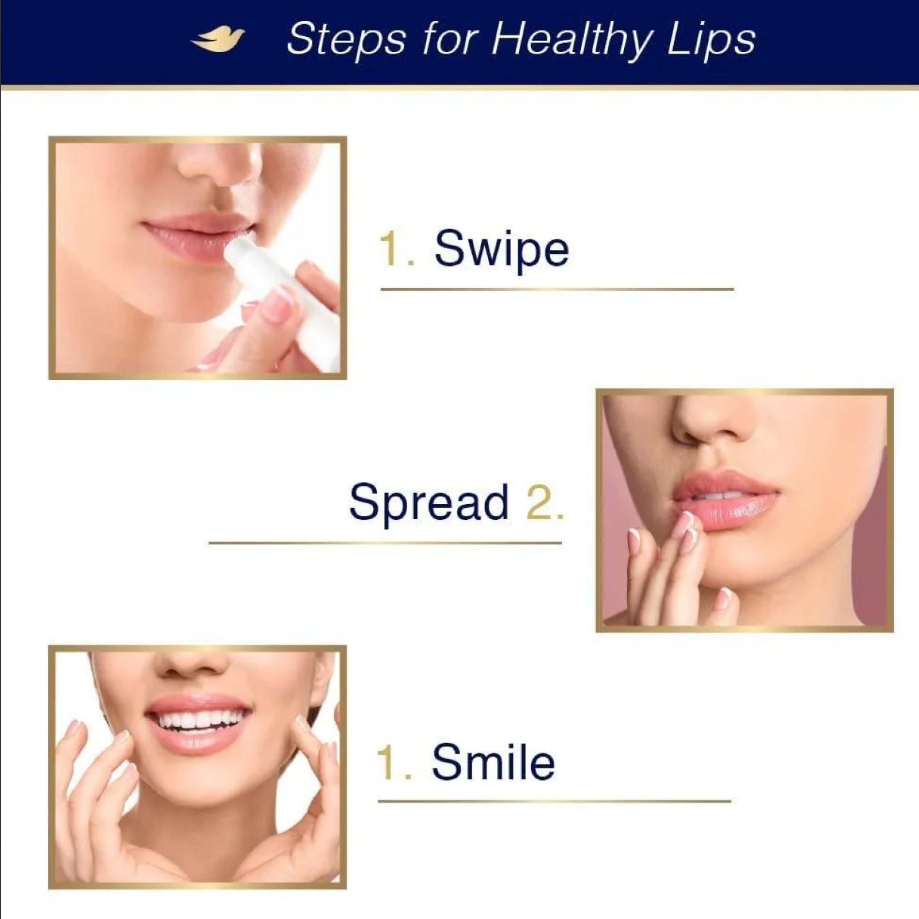 Dove Deeply Nourishing Lip Balm – Long-Lasting Moisture & Softness 4.8g