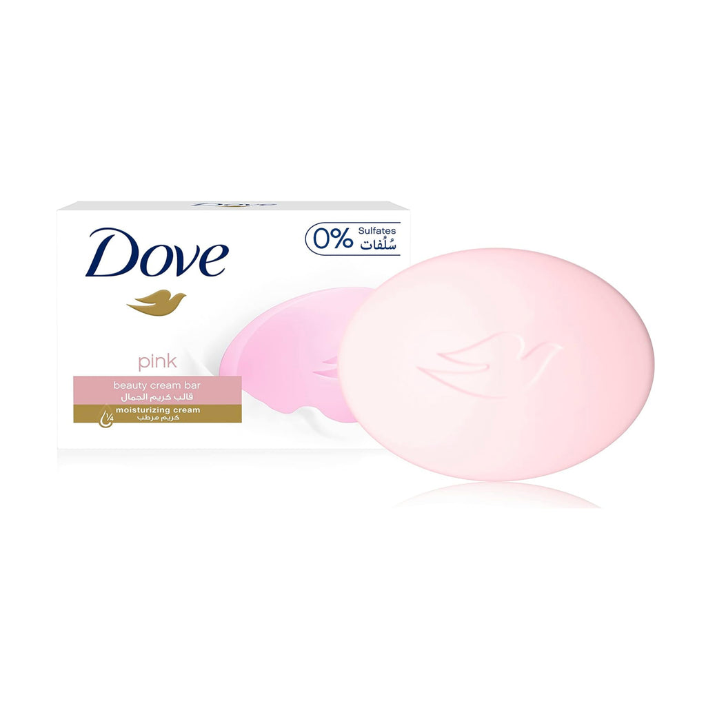 Dove Pink Rosa Beauty Bar - Moisturizing Soap for Sensitive Skin (6 Pack) 637g