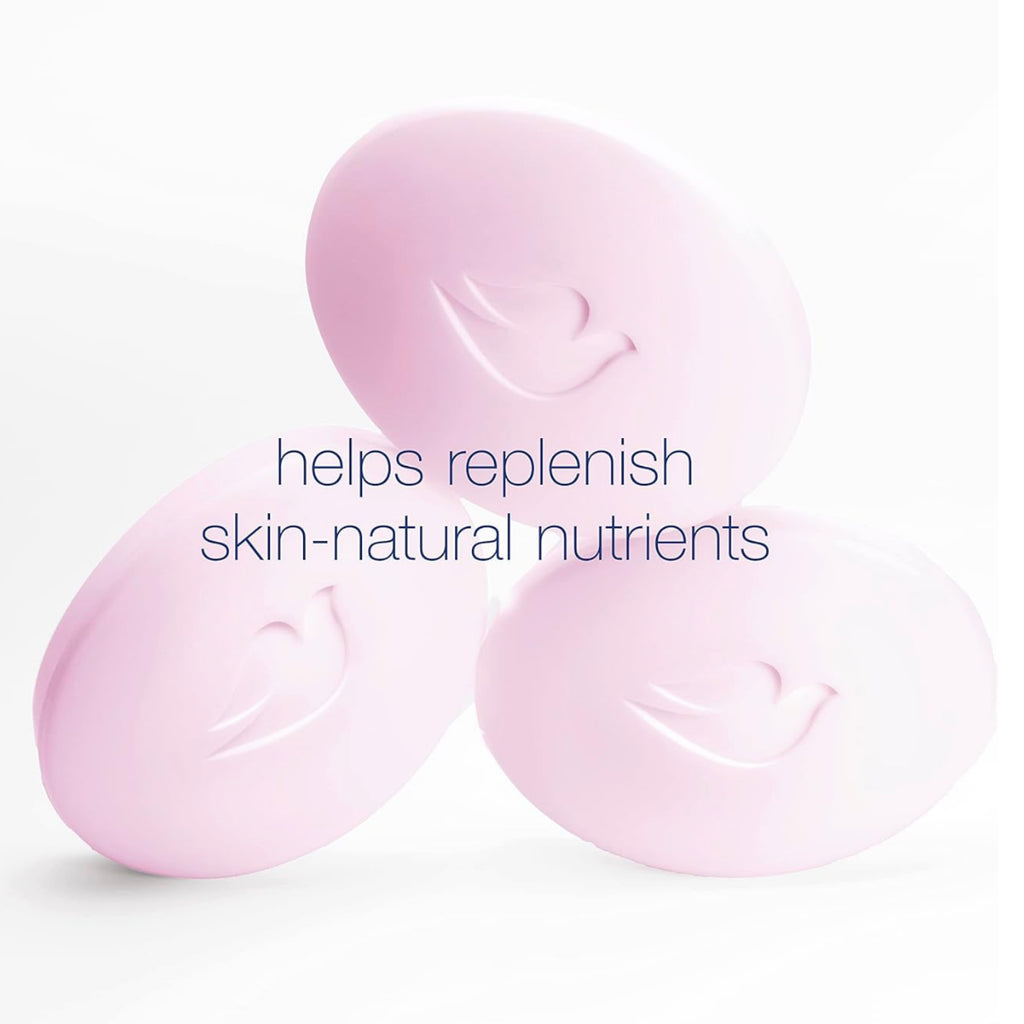 Dove Pink Rosa Beauty Bar - Moisturizing Soap for Sensitive Skin (6 Pack) 637g