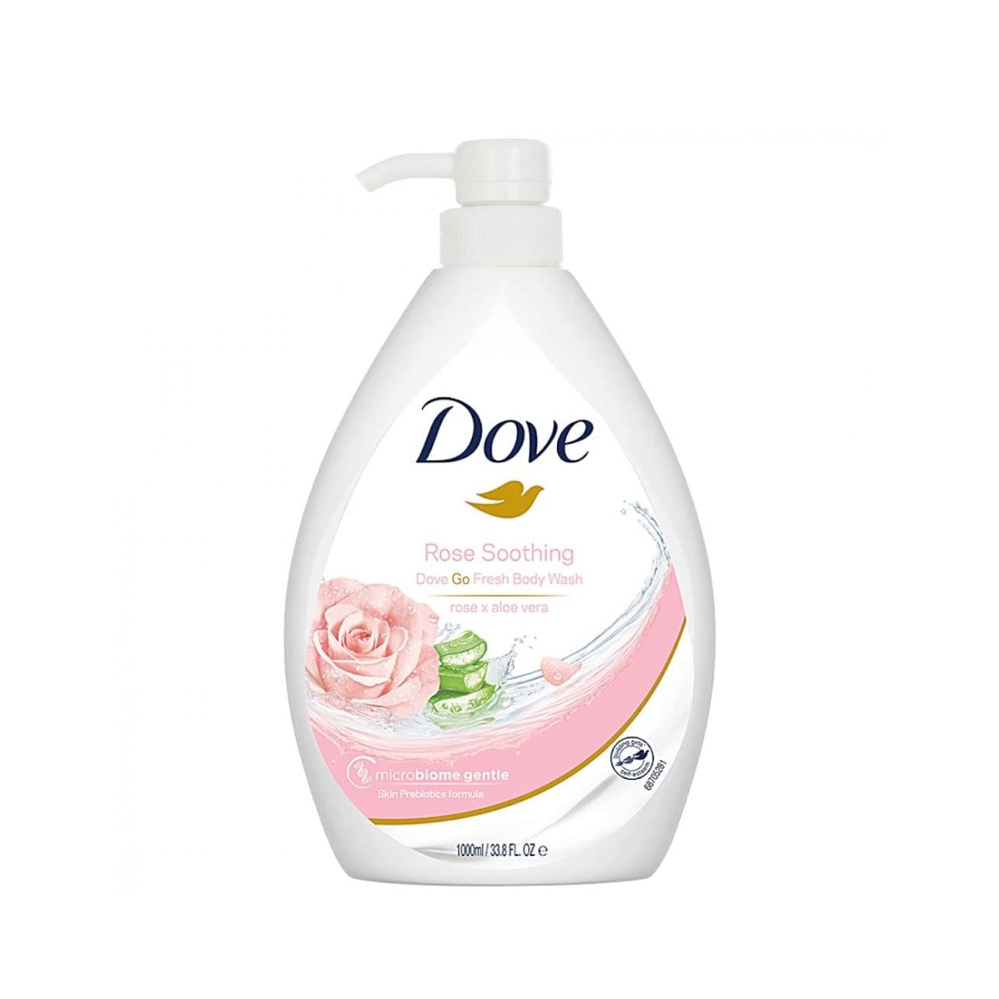 Dove غسول الجسم بخلاصة الورد والصبار – 1000 غ