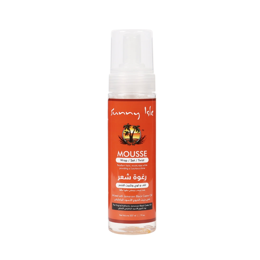 Sunny Isle Hair Mousse 207ml Twist And Hold With Jamaican Black Castor Oil