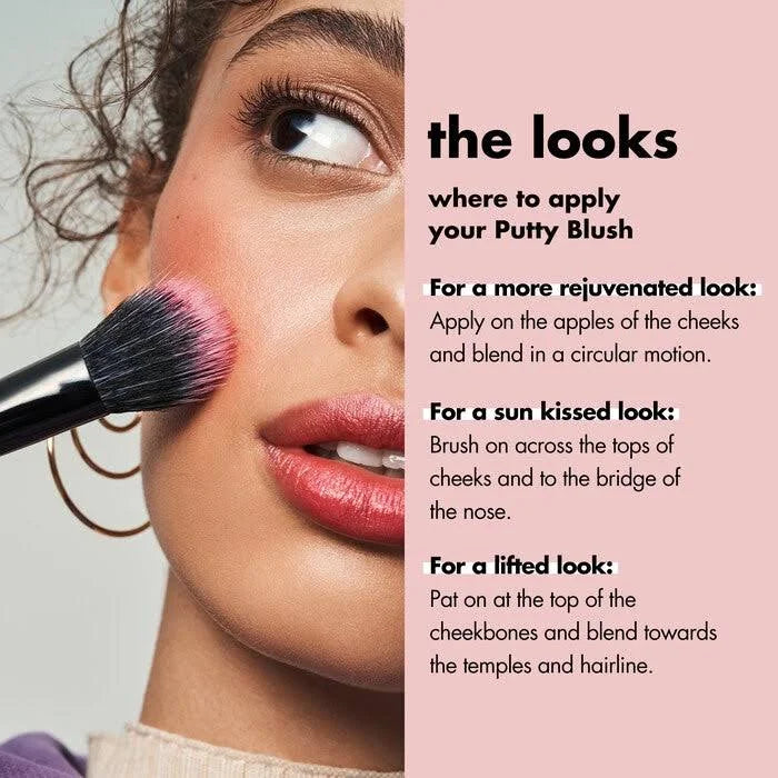 ظلال الخدود e.l.f. Luminous Putty Blush – St Barts – لون ناعم وقابل للدمج