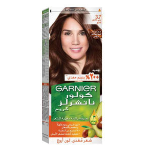 Garnier natural hair color 3.7 shiny dark brown