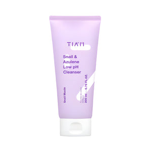 TIAM Face Wash 200ml Snail Gel For Skin Moisturizing And Azulene For Skin Soothing