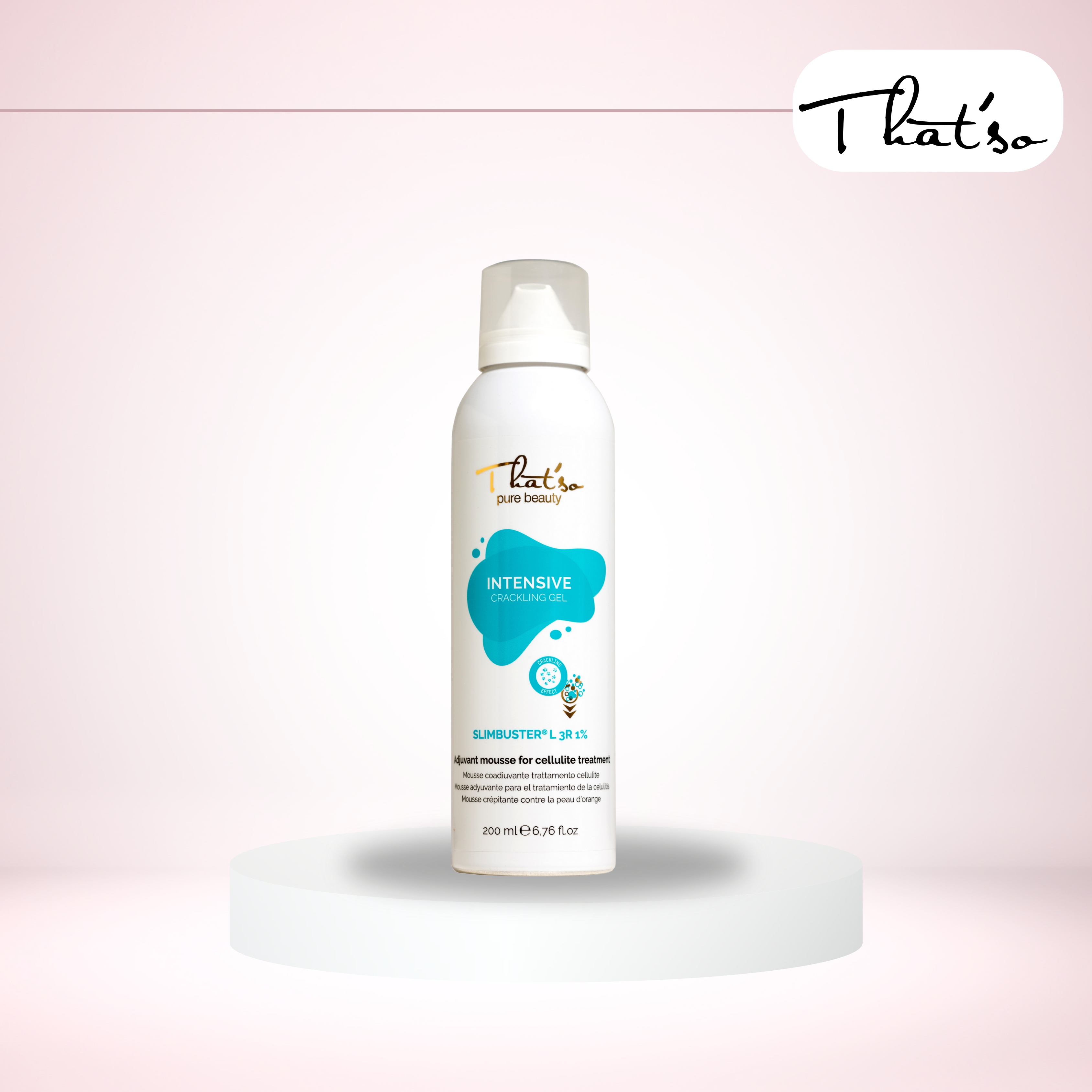 That's So Intensive Crackling Gel Body – Anti-Cellulite Firming Foam 200ml
