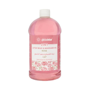 Global star massage oil  after waxing 1l with rose