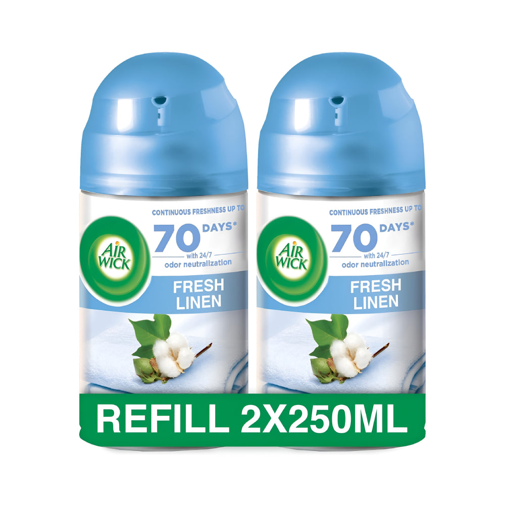 Air-Wick Air Freshener Refreshing Linen Scent 2 × 250ml