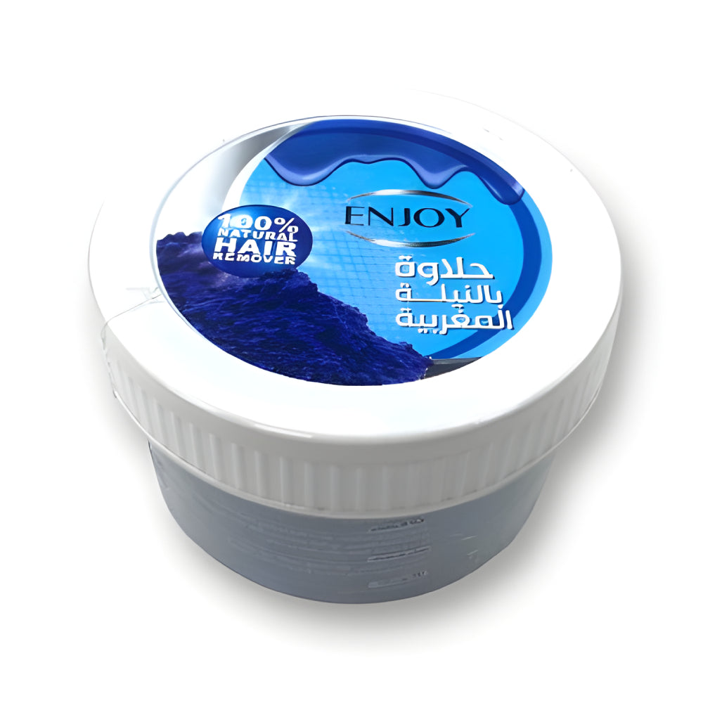 Enjoy Hair Removal Wax 400ml With Blue Indigo