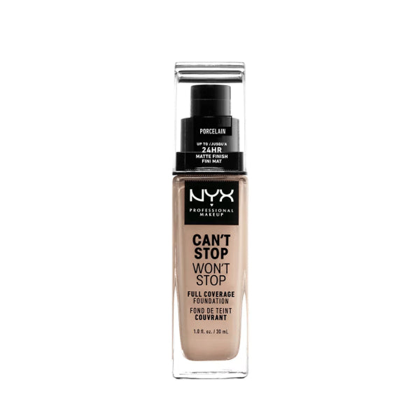 NYX Foundation 30ml Can'T Stop Won'T Stop 03 Porcelain