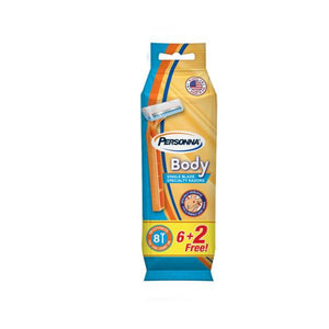 Personna body razor 6+2 pc