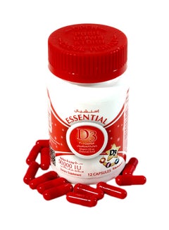 Essential Vitamin D3 50,000 IU - High Potency Immune & Bone Support
