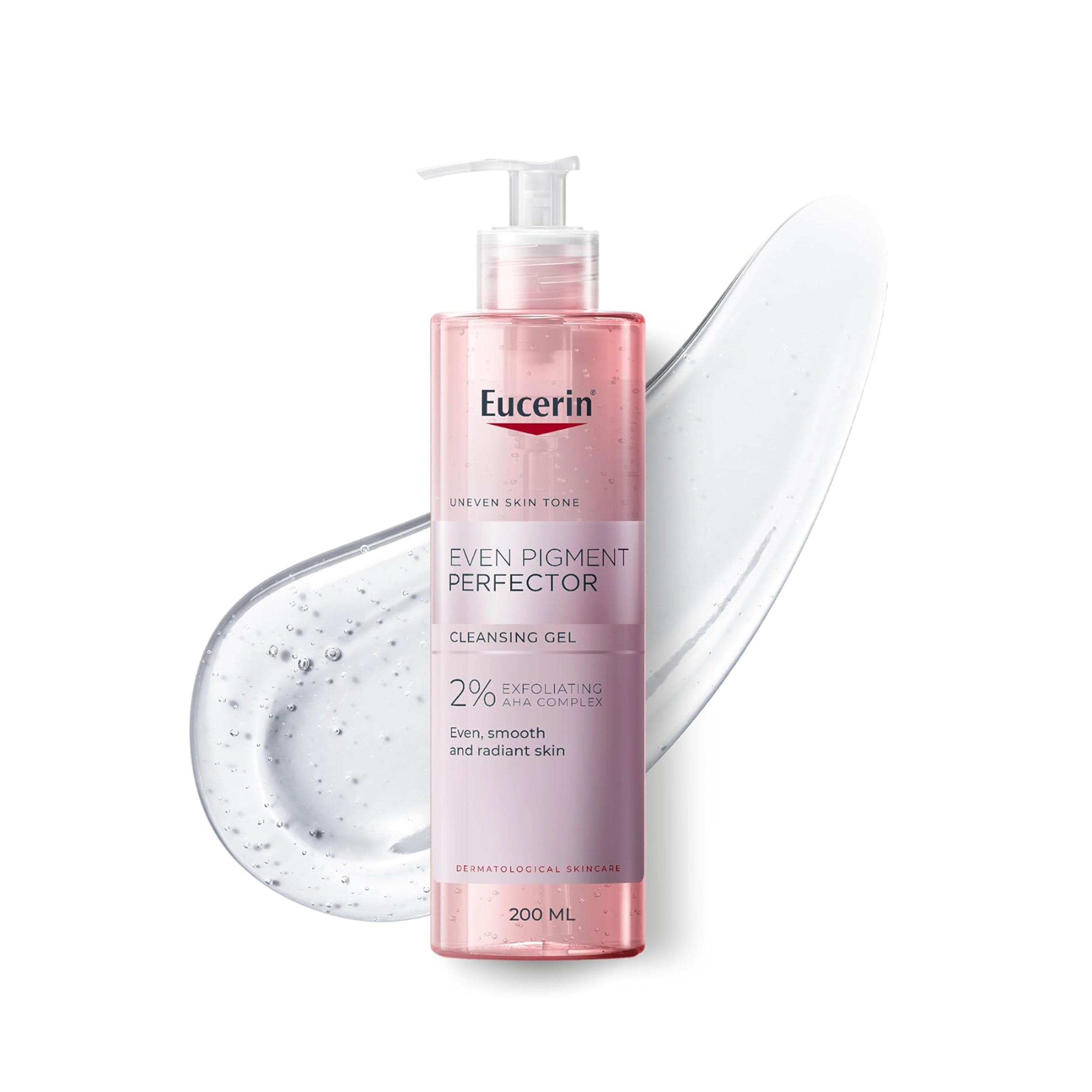 Eucerin Gel Cleanser Even Pigment Perfector  Exfoliator And Skin Softener 200ml