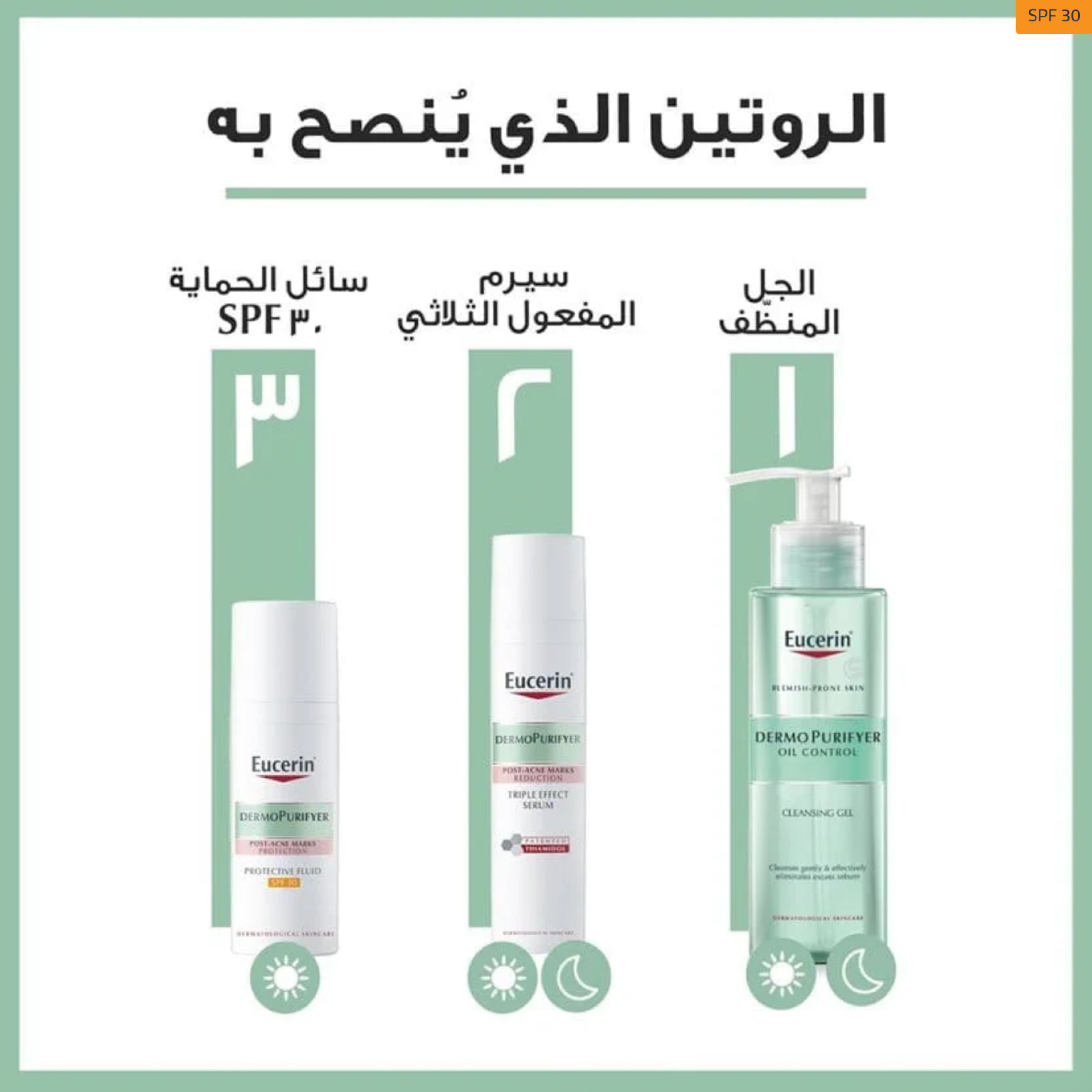 Eucerin DermoPurifyer Anti-Pigment Fluid SPF 30 Moisturizer – 50ml