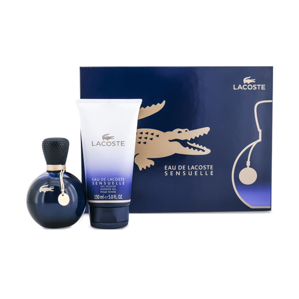 Lacoste Eau De Lacoste Sensuelle Pour Femme 3Picse Gift Set Eau De Parfum Spray 90ml & Shower Gel 15