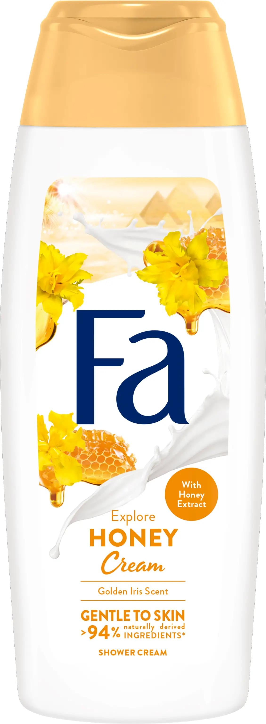 Fa Shower Gel 250ml Honey Creme