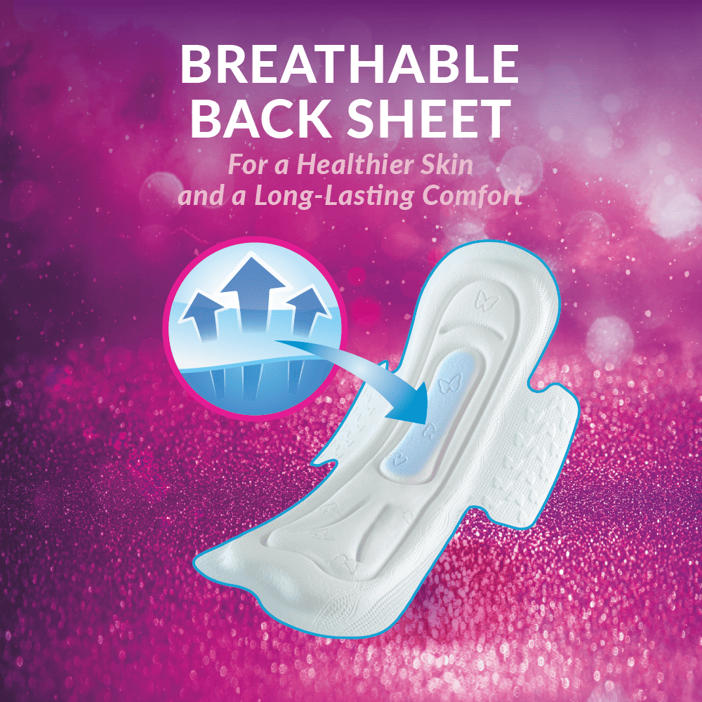 Fam Ultra Thin Night Pads – 14 Count Overnight Menstrual Protection