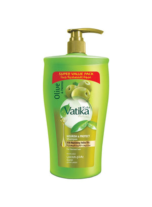 Vatika nourishing & protecting shampoo with olive & henna   1000 ml