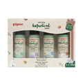 Pigeon baby gift set shampoo + wash + water gel + massage oil 4x45ml
