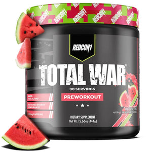 TOTAL WAR PRE-WORKOUT 30 SRV  
باور عالي التركيز توتال وور 30 حصة