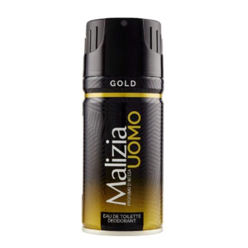 Malizia Deodorant Spray 150ml Uomo Gold v2