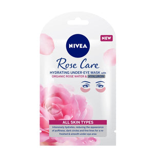 Nivea under eye patches 1pc organic rose care