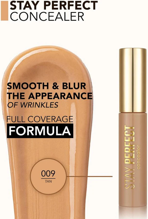 Flormar Stay Perfect Concealer – Full Coverage Long-Lasting Tan
