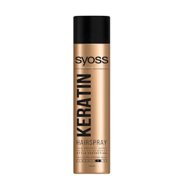 Syoss hair style spray 400ml keratin