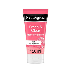 Neutrogena Fresh & Clear Daily Exfoliator (Pink Grapefruit & Vitamin C) – 150ml