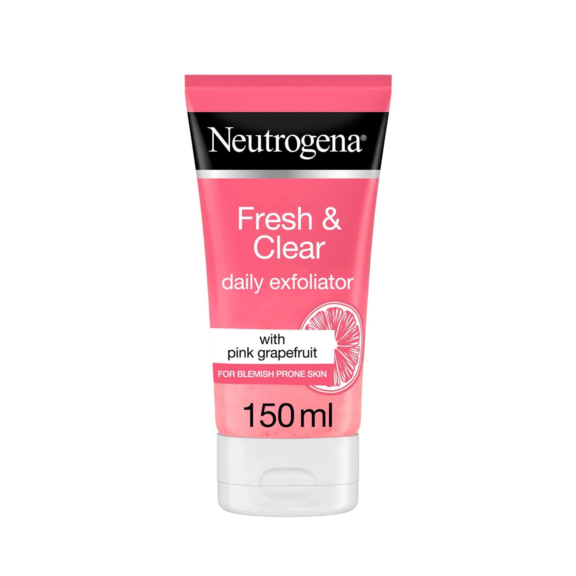 Neutrogena Fresh & Clear Daily Exfoliator (Pink Grapefruit & Vitamin C) – 150ml