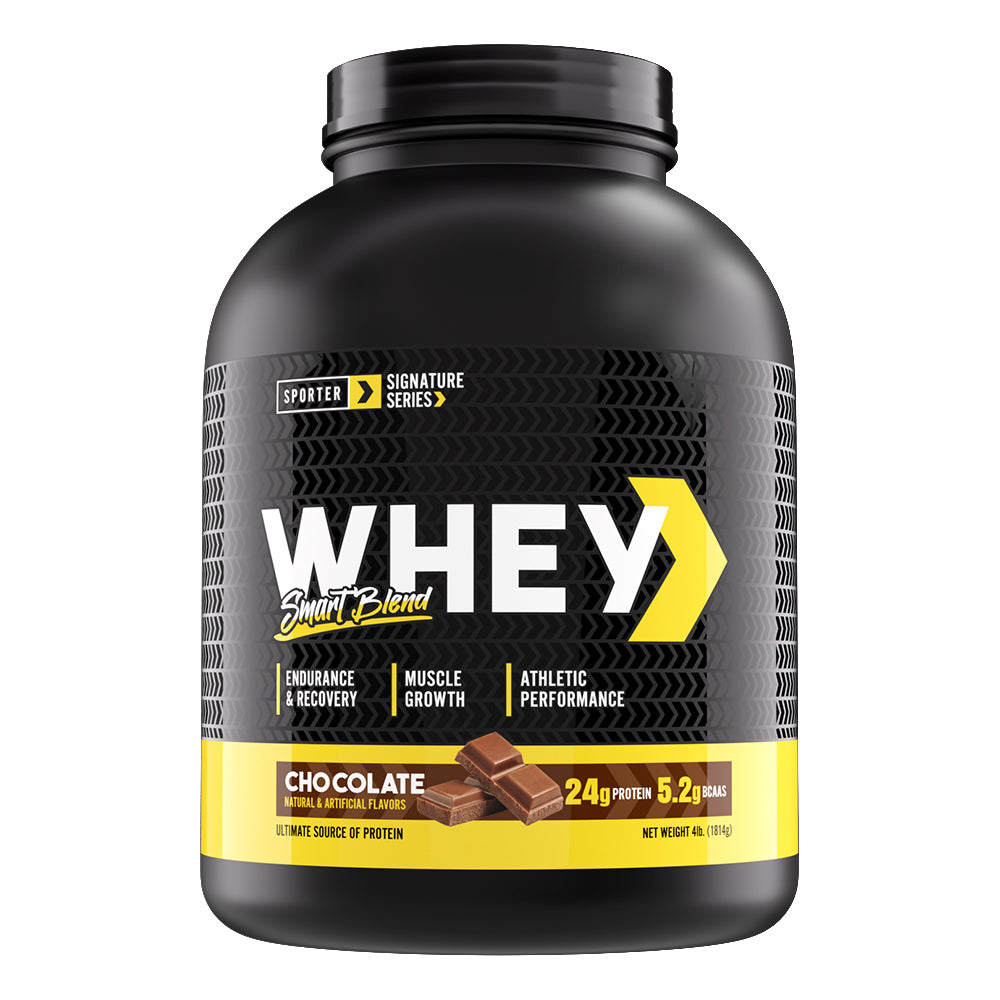 Sporter Signature Series - Whey Smart Blend - Chocolate - 4 lbs 