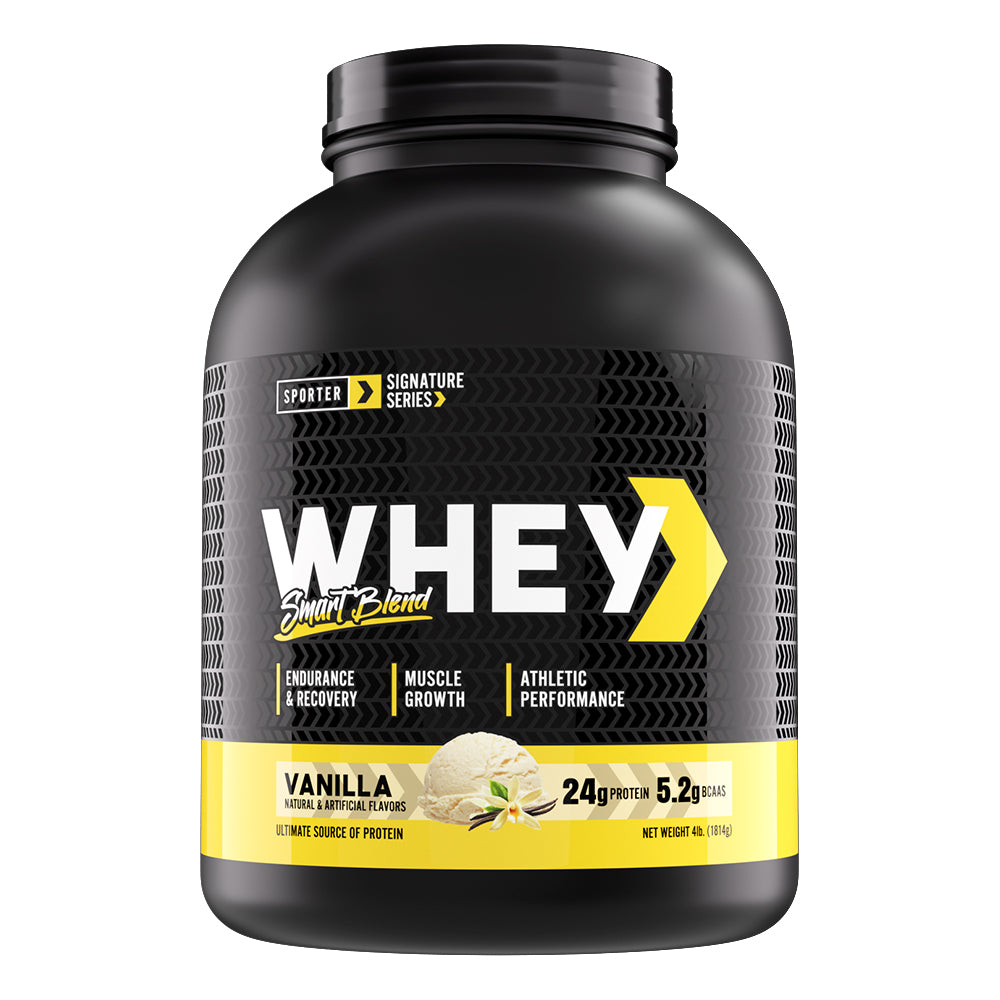 Sporter Signature Series - Whey Smart Blend - Vanilla - 4 lbs 