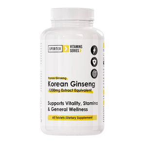 Sporter Korean Ginseng 1200mg-60 Capsules 