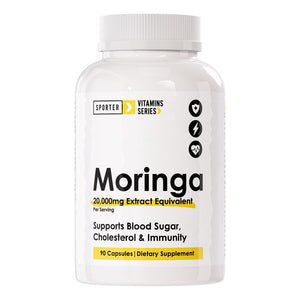 Sporter - Moringa 20.000mg Extract Equivalent - Not Flavored - 90 Capsules 
