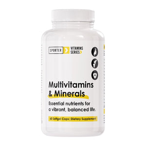 Sporter - MultiVitamin & Minerals - Unflavored - 60 Softgels 