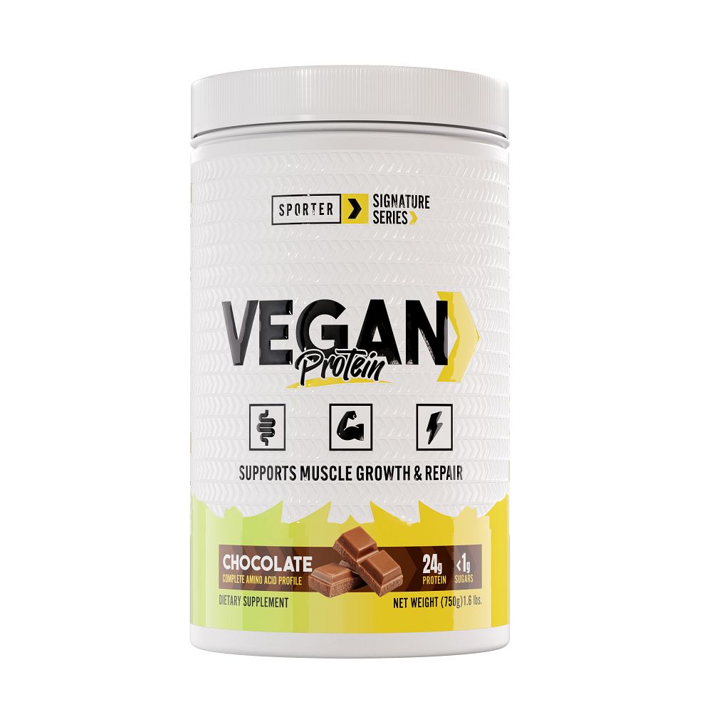 Sporter - Vegan Protein - Chocolate - 750 grams