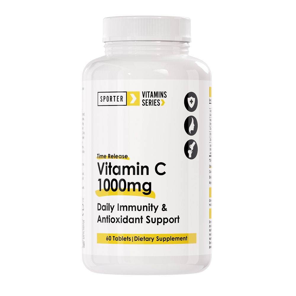 Sporter-Vitamin C Time Release 1000 mg-60 tablets