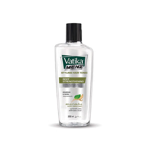Vatika hair tonic 200ml naturals menz root strengthening
