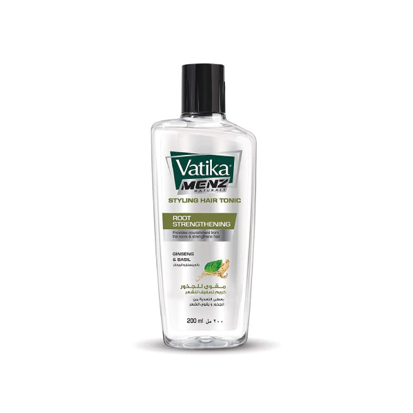 Vatika hair tonic 200ml naturals menz root strengthening