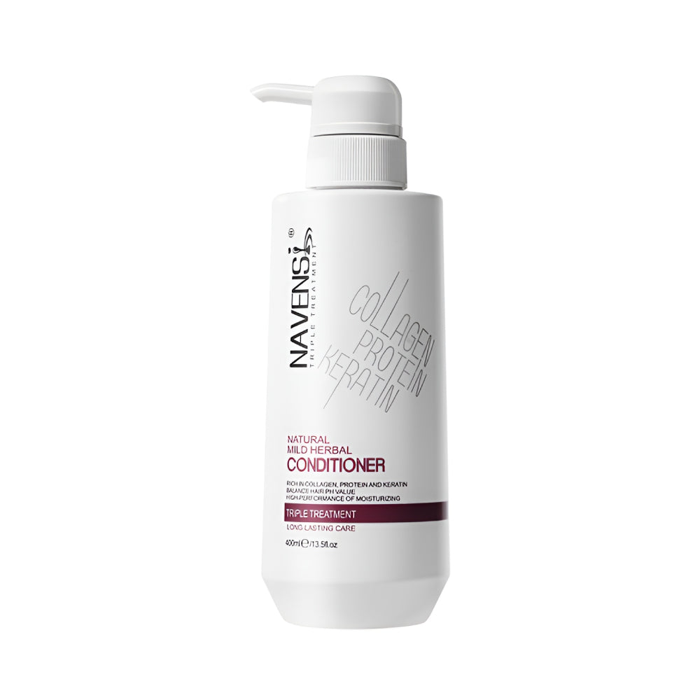Navensi Hair Conditioner 400ml Natural Mild Herbal With Herbal Extract