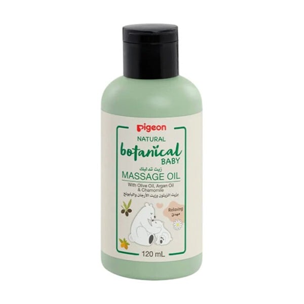 Pigeon baby massage oil 120ml with olive oil argan oil and chamomile