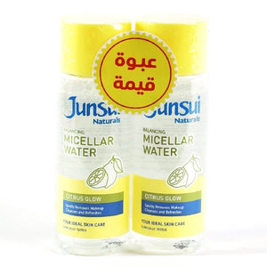 Junsui naturals micellar water 140ml citrus glow 1+1