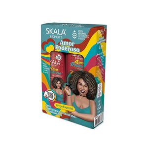 Skala hair shampoo & conditioner kit 325ml amor poderoso